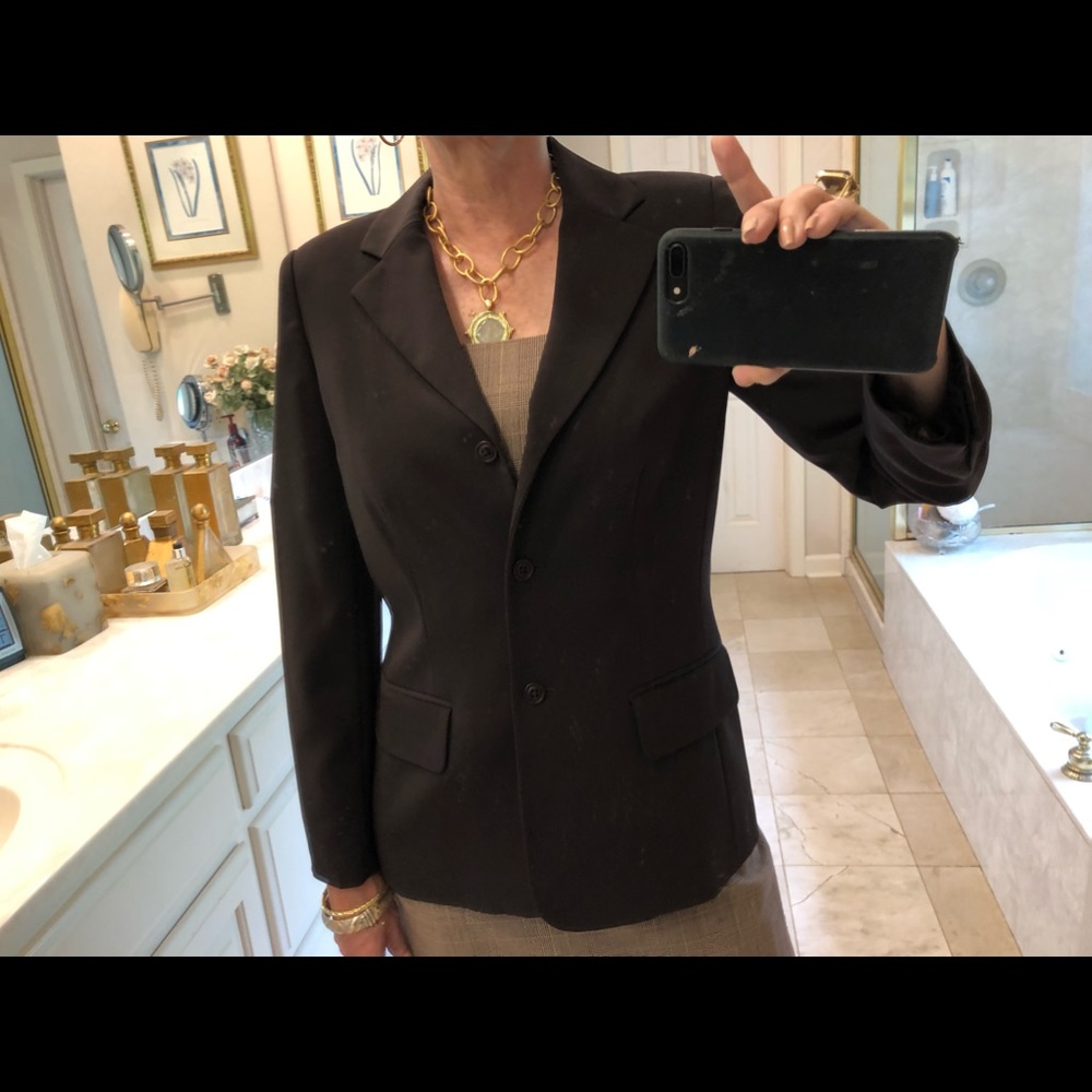 Eddie Bauer Chocolate Blazer